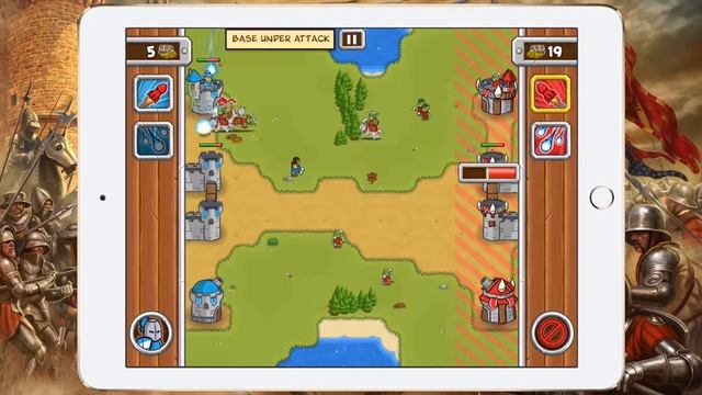 Играем в Castle Raid моя крепость круче!