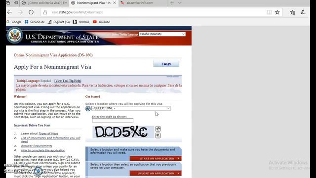 RENOVACION VISA AMERICANA B1 / B2