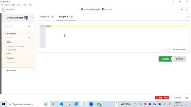 How to create and Manage RDS databases in AWS, SQL Basics