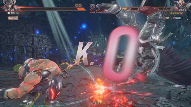 MAX-IG1 - Tekken 8 - Devil Jin - Arcade Mode - (Game-Play)