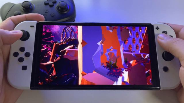 PLANET ALPHA - Review | Switch OLED handheld gameplay