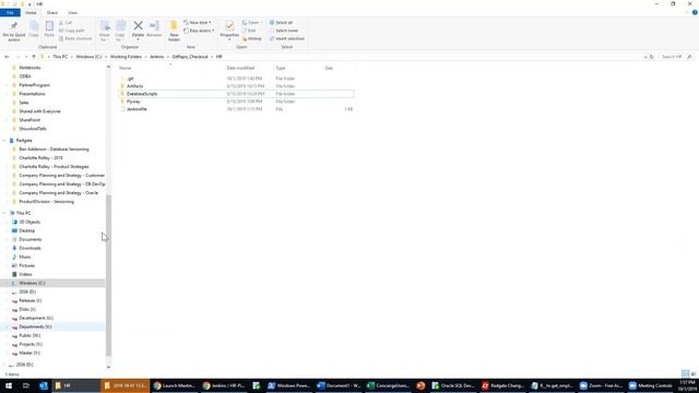 Database DevOps for Oracle using migration scripts from Redgate