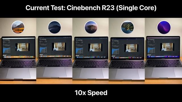 Comparing the performance and battery of macOS High Sierra to Monterey!