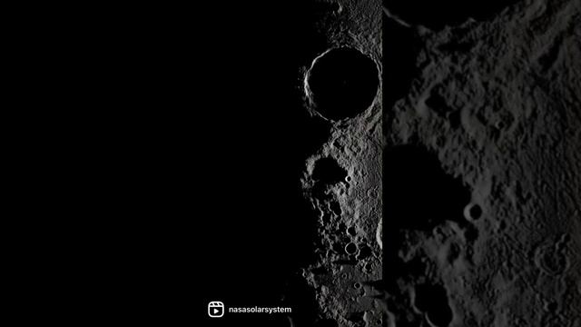 Завораживающая визуализация данных, полученных с Лунного разведывательного орбитального аппарата
