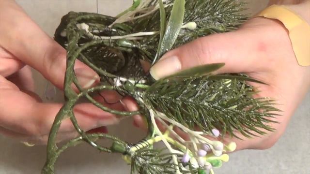 DIY Зимняя корона Winter Crown