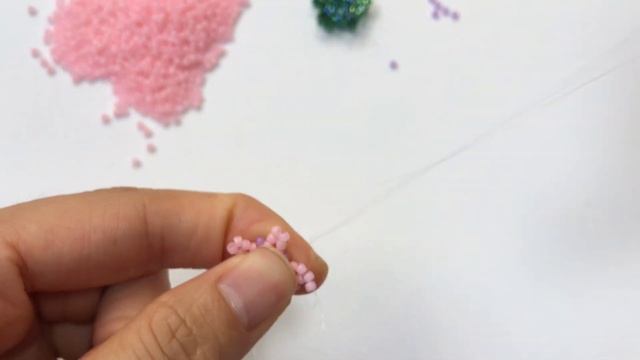 how to make this bead flower#beadtutorial #beads
