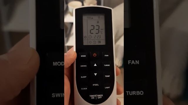 Como encender aire acondicionado anwo en modo calor