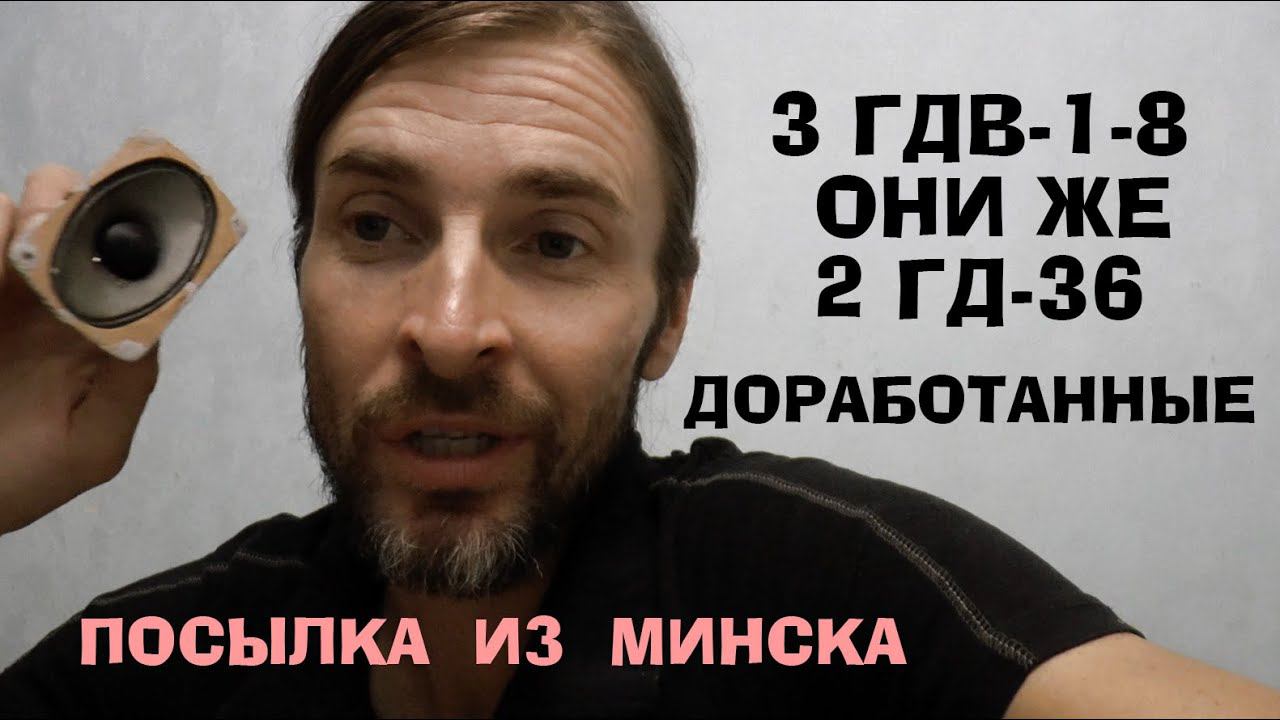 ПОСЫЛКА из МИНСКА 2ГД36 доработанные!!!