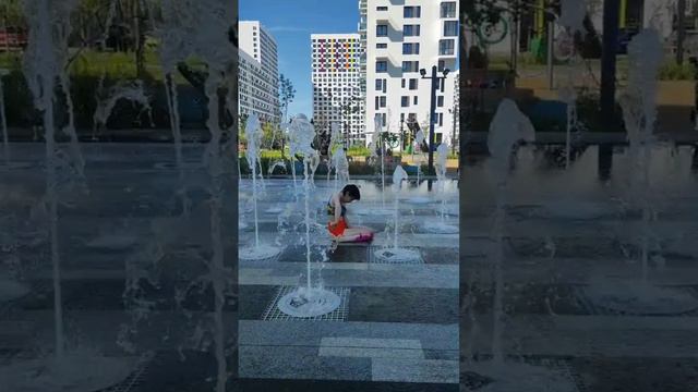 Моё купание в фонтанах.