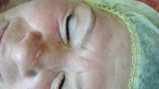 Пудровые брови зажившие