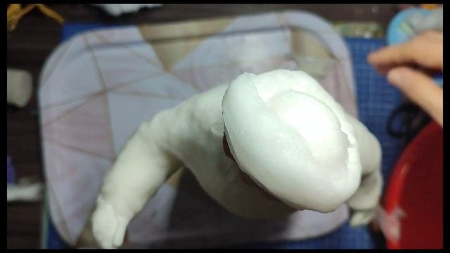 МК «Ватный Дед Мороз».Часть 3