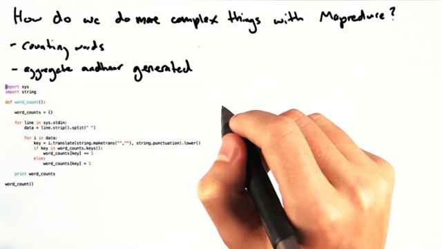 More Complex MapReduce - Intro to Data Science