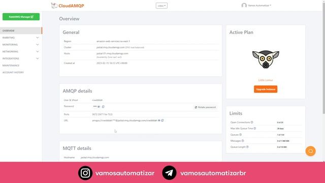 RabbitMQ na nuvem e gratuitamente utilizando a CloudAMQP