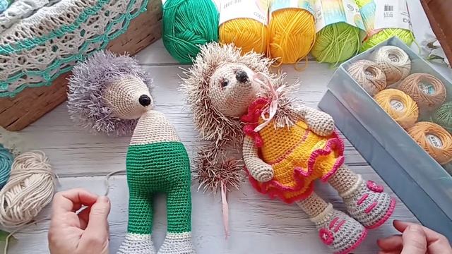 Влог/Вяжу игрушки крючком и не только
