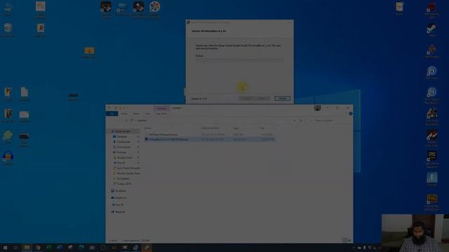 How to install VirtualBox and ERPNext on a computer?