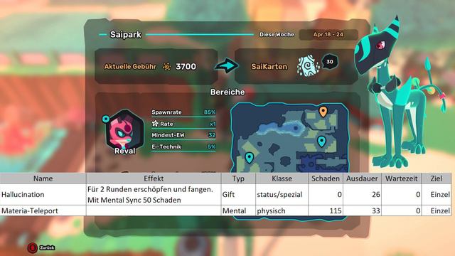 Temtem Reset KW 16 | Der wöchentliche ID Reset und Überblick der Belohnungen/Erbattacken