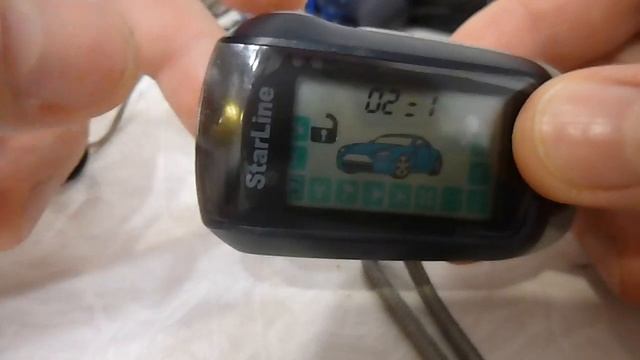Изменение времени работы двигателя Starline A92 A94
