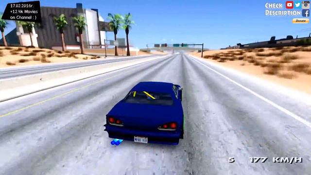 GTA San Andreas - Elegy Drift Style ToneR EnRoMovies _REVIEW
