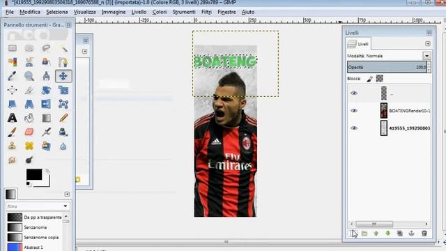 Come fare un'immagine con Gimp 2.8