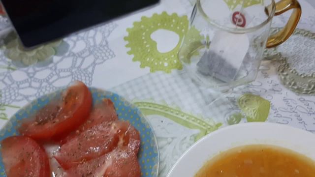 Петров пост. День № 1. Гороховый суп, ленивые пирожки с картошкой и грибами