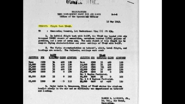 16 Machine guns on a B-17 Bomber YB-40