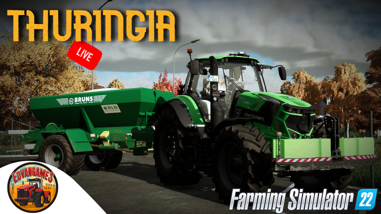 ? СТРИМ БРУНЯ, DEUTZ И ОСЕНЬ | Somewhere in Thuringia III | Farming Simulator 22