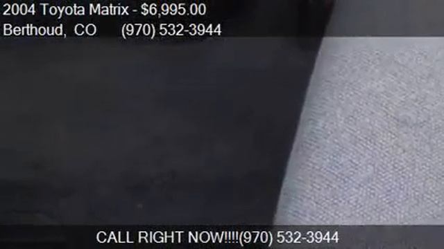 2004 Toyota Matrix XRS for sale in Berthoud, CO 80513 at Ant