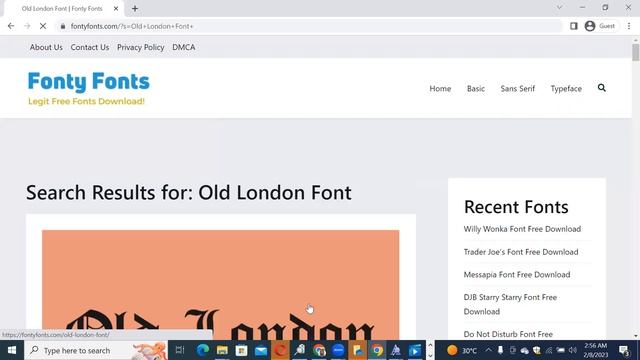 How to Download and Install Old London Font Free Download in Adobe Photoshop