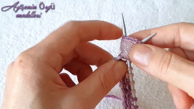 Batik iple muhteşem  istiridye Örgü modeli crochet