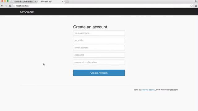 Tutorial 21 :  Create Sails App Part 10