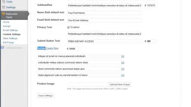 Awesome Optin Wordpress Popup Software Plugin Tutorial
