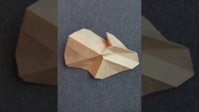 Origami Dog Hideo Komatsu timelapse