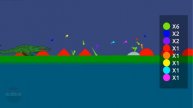marble race : Escape From Crocodile Alligator - Survival Marble Race In Algodoo