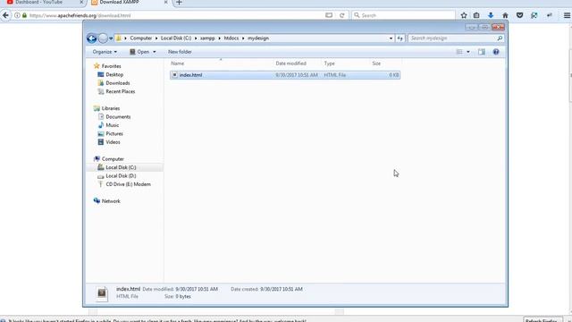 how to use localhost, xammp installation and design