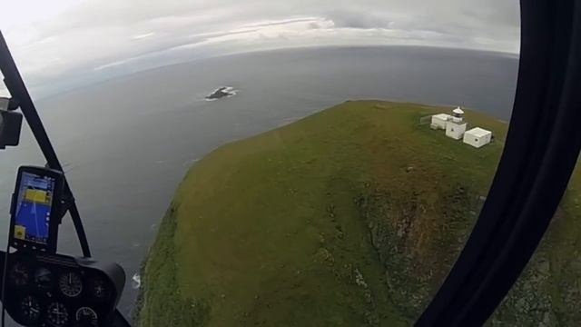 R66 cruising from Iceland to Scotland  - HQ Aviation Ltd.