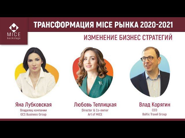 Трансформация MICE рынка 2020-2021