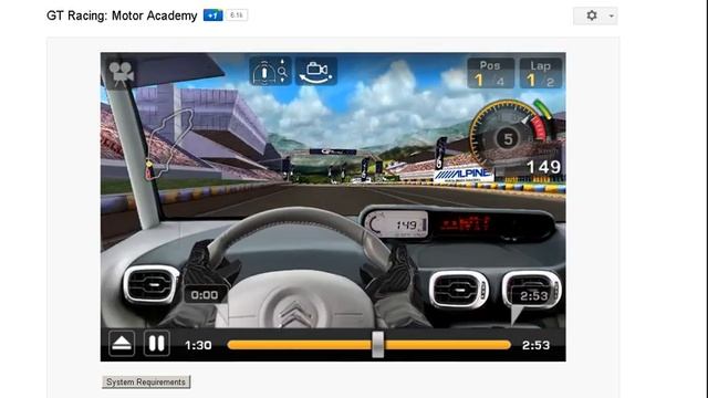 Google games - GT Racing: Motor Academy - 001.mp4