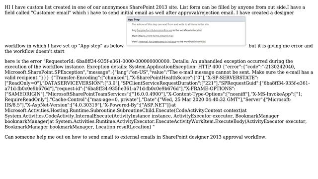 Sharepoint: SHarePoint 2013 Designer Workflow Not Sending Emails To Read Only Initiator