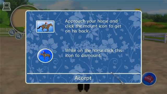 The Saddle Club / Grand Galop (part 1) (Horse Game)