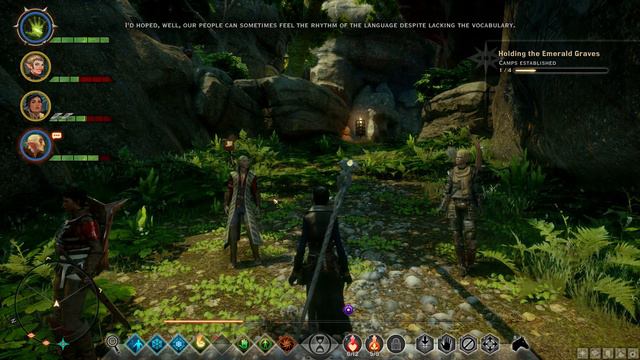 Dragon Age : Inquisition - Sera / Solas banter about Elvish