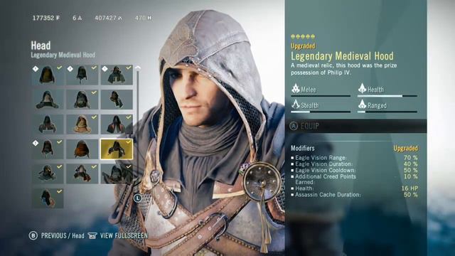 Assassin's Creed Unity: Legendary Medieval Armor showcase