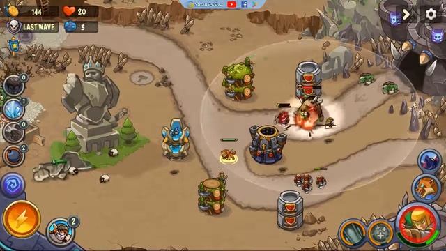 [Game][Android & iOS][Strategy] King Of Defense: Battle Frontier (Merge TD)
