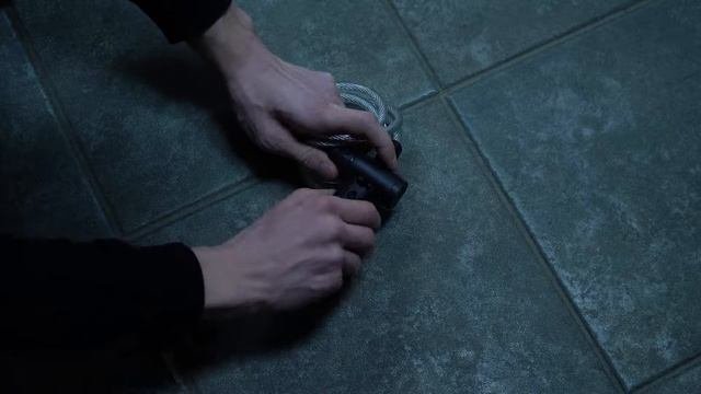 Замок велосипедный AUTHOR ASL-31 8х1500 мм.