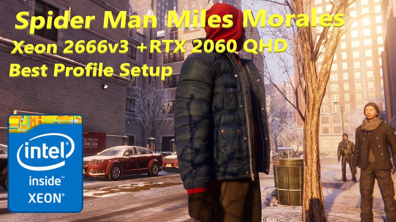 Marvel's Spider-man: Miles Morales (Intel Xeon 2666v3 + RTX 2060) QHD  Оптимальные настройки