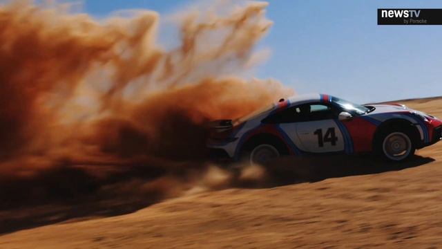Der 911 Dakar Rallye Modus im Walter-Röhrl-Test
