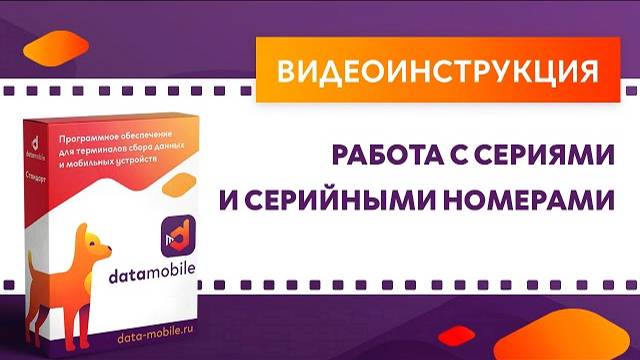 DataMobile 3: Работа с сериями и серийными номерами