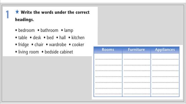 5 Grade. Home and Away. Lesson 1