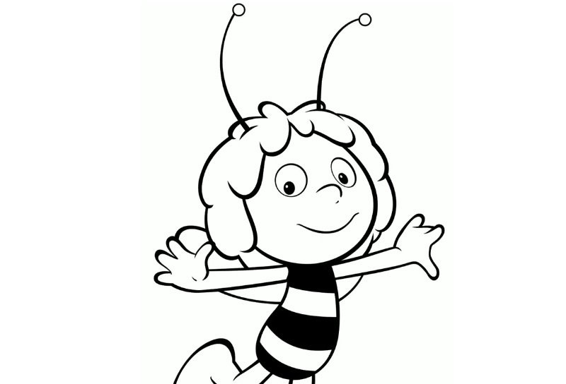 Drawing Maya the Bee #1