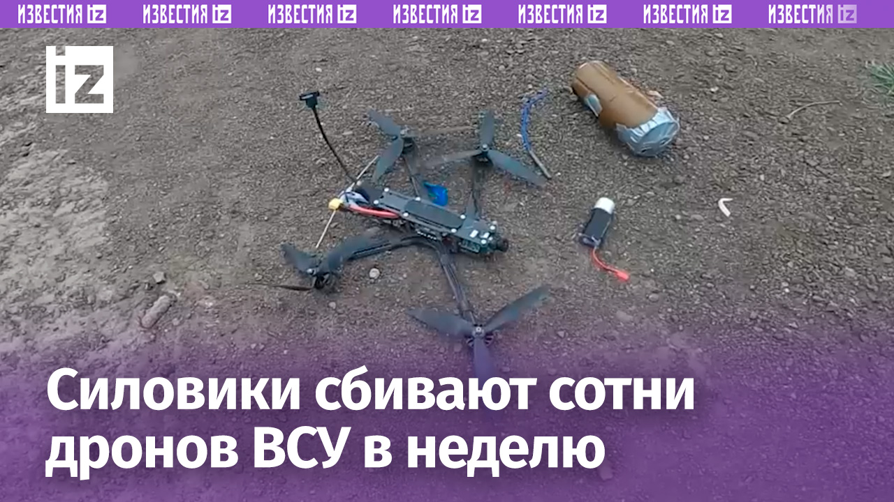 Силовики перехватывают сотни укро-дронов в неделю в ДНР / Известия