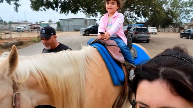 Valentina's EPIC Journey on Sally the Horse at #Surfside #Ranch #horseriding